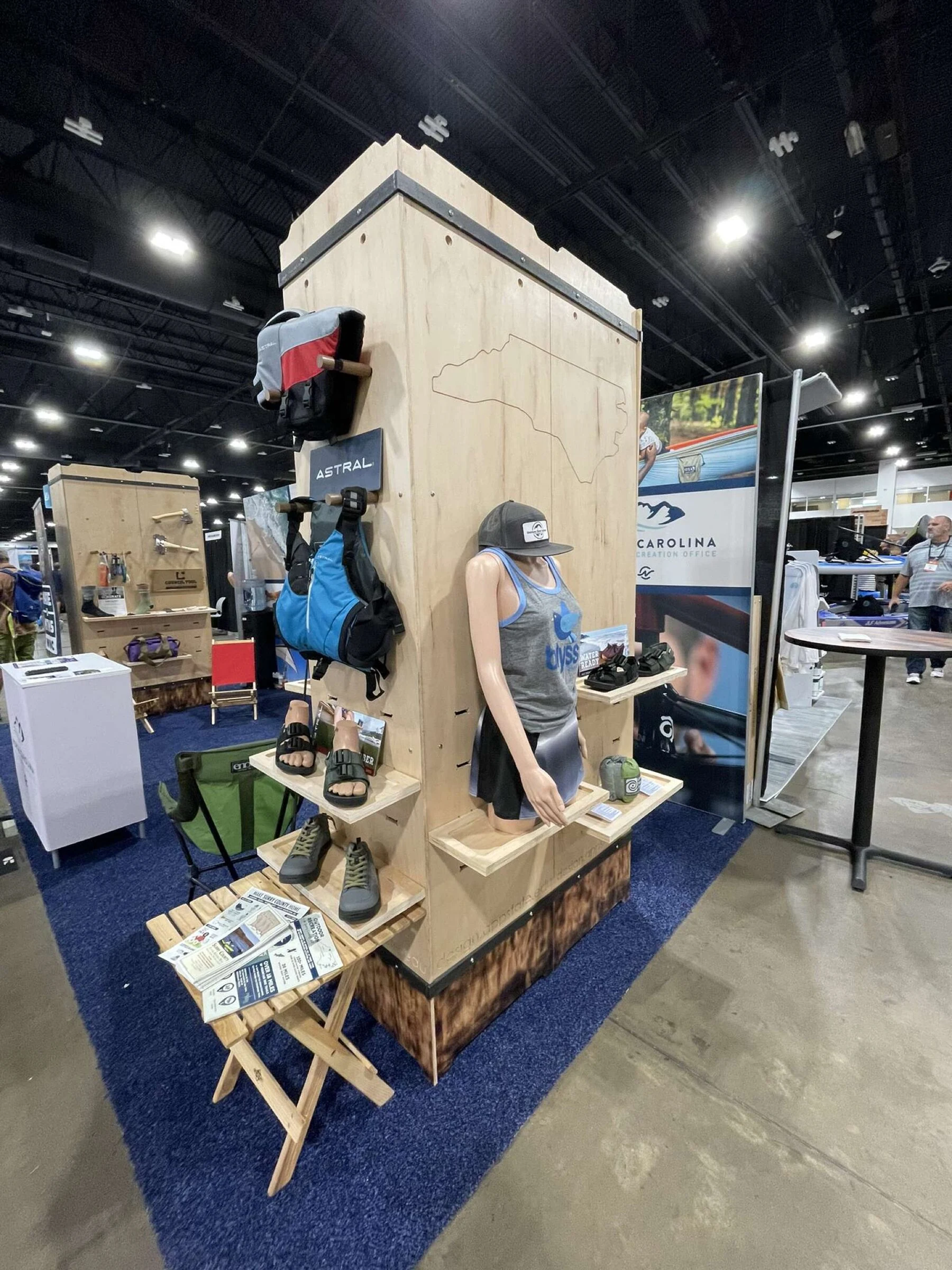 Booth at Outdoor Retailer
