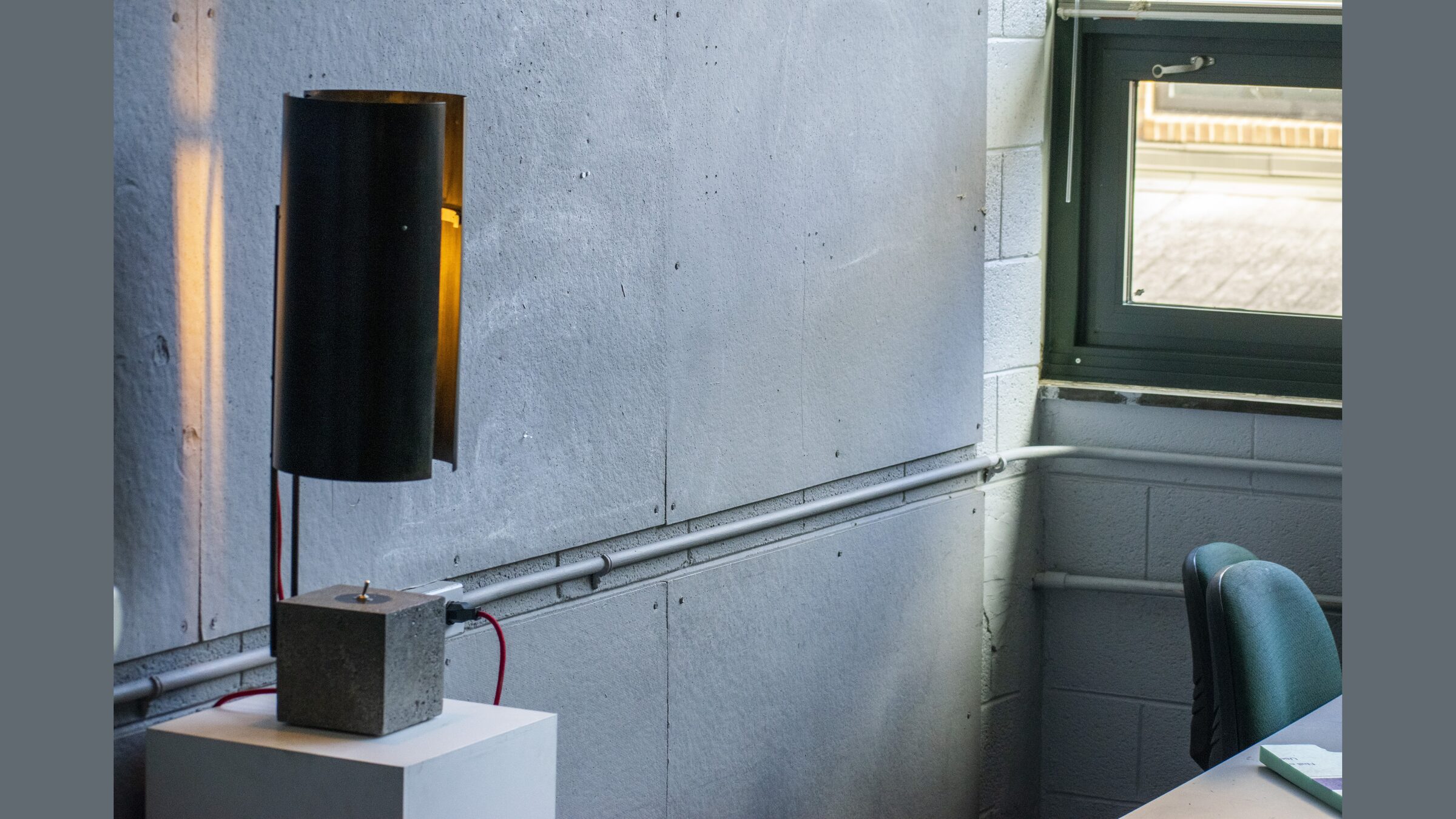 Lamp in studio