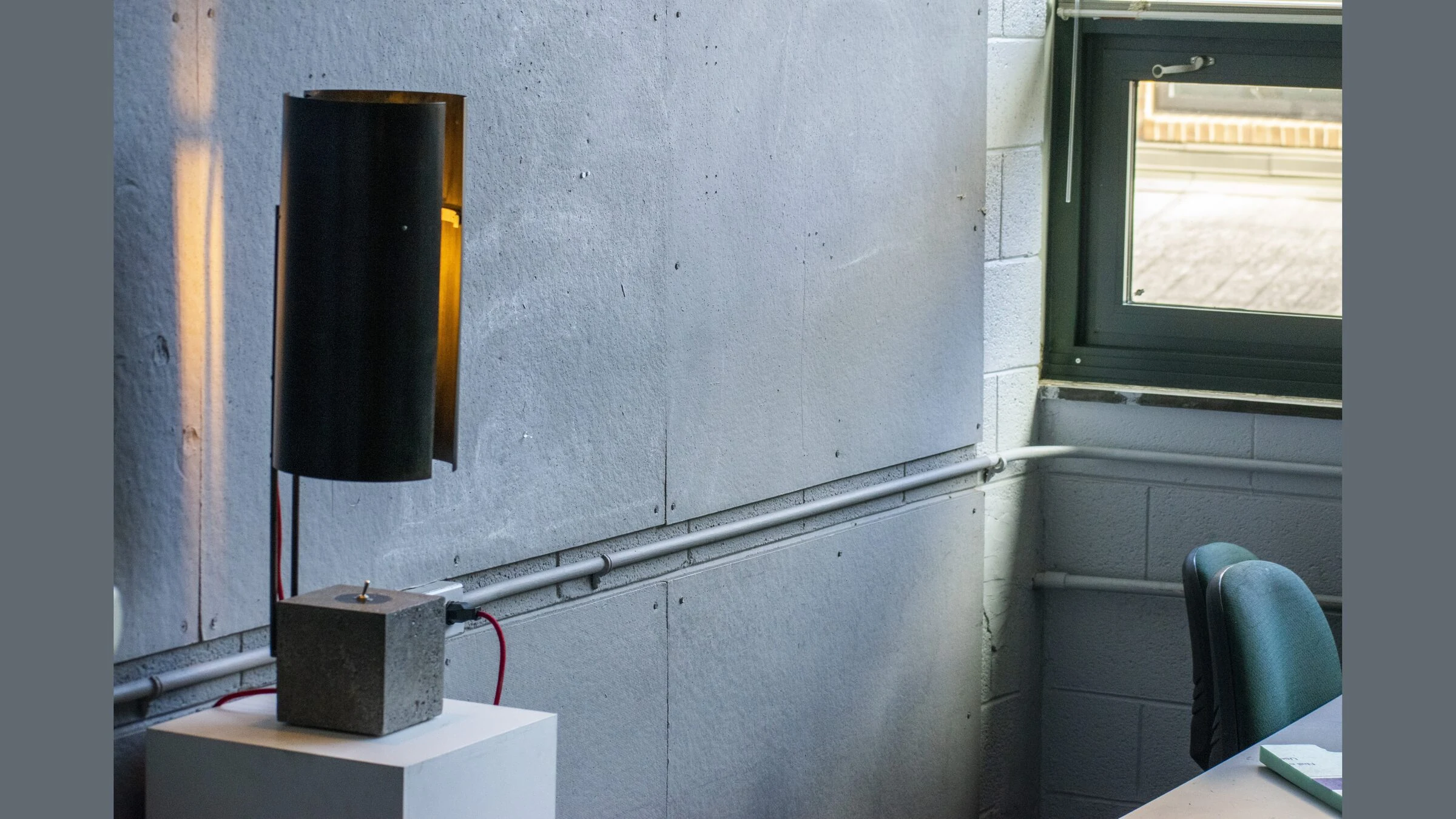 Lamp in studio
