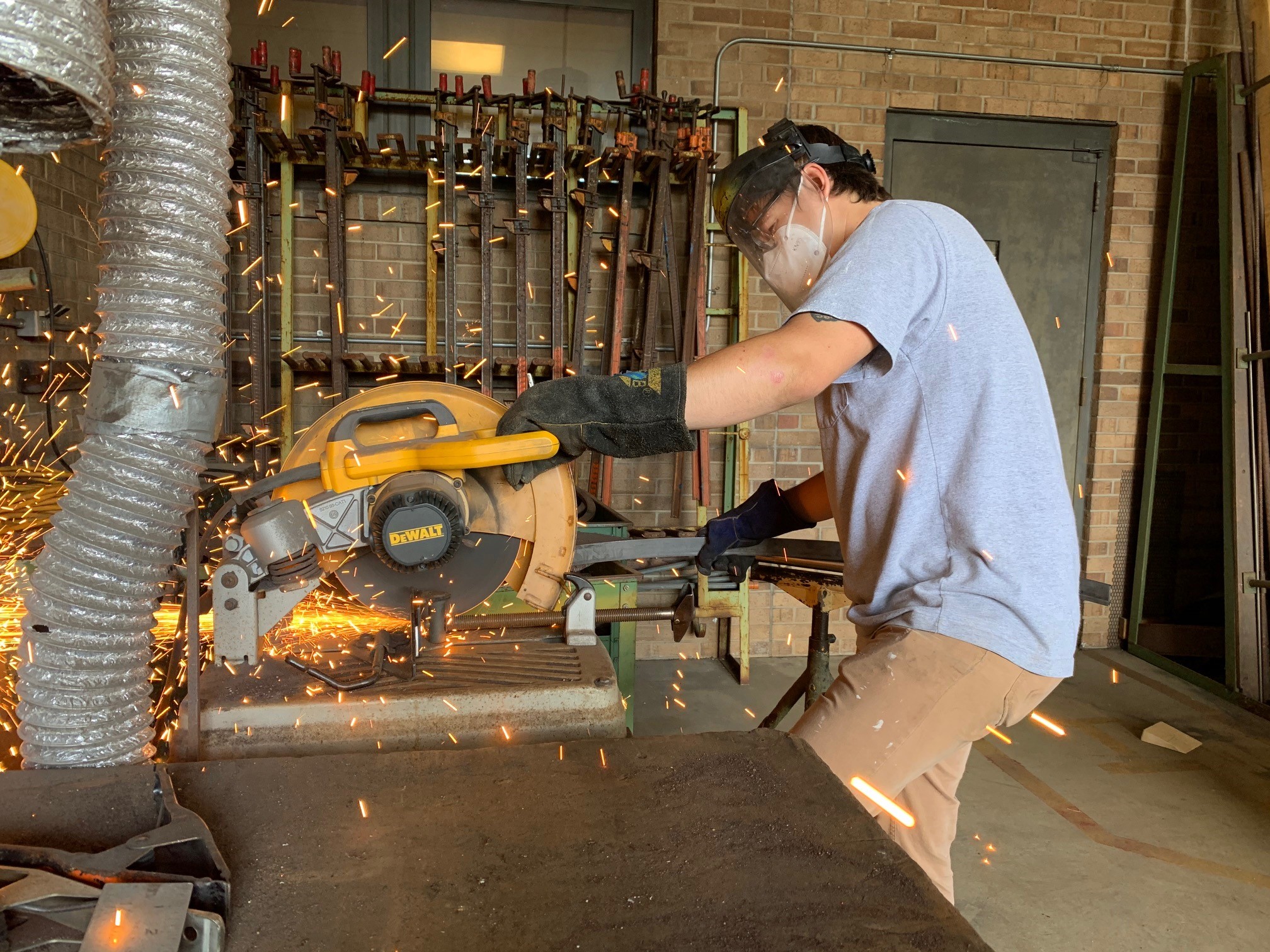 Steel cutting